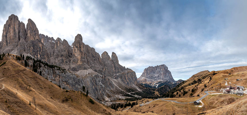Grödnerjoch - Passo Gardena (2.136m), Italien