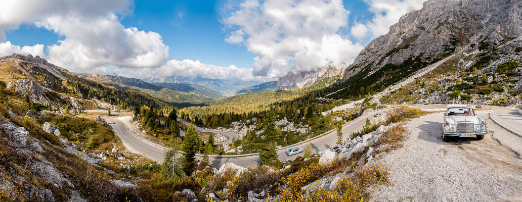 Passo di Valparola (2.192m), Italien