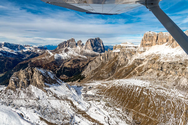 Pordoijoch -Passo Pordoi (2.239m), Italien