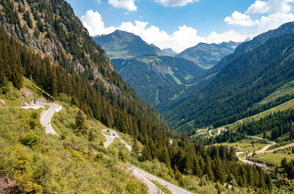 Silvretta Hochalpenstraße - Bieler Höhe, Österreich