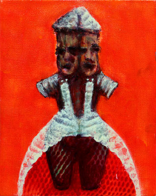 Janoide (2020) oil on canvas 30 x 24 cm