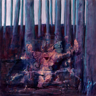 Goblin (2021) oil on canvas 70 x 70 cm