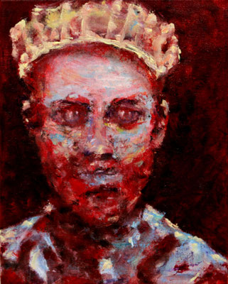Potentate (2018) oil on canvas 30 x 24 cm