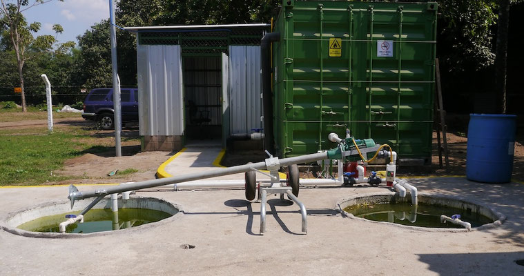 Planta piloto para produccion de biogás - Aqualimpia Engineering