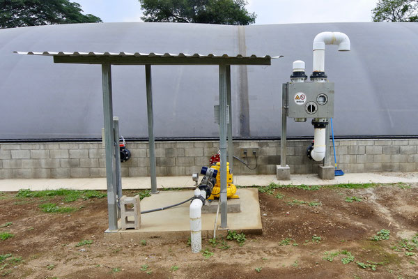 Válvula de control de presiones en biodigestores 