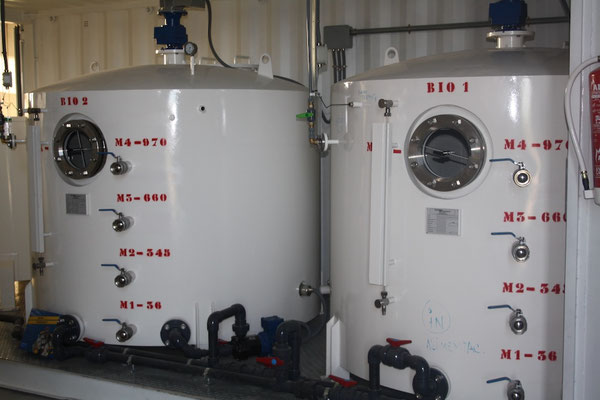 Planta piloto para producción de biogás -Aqualimpia