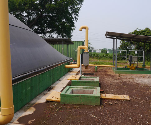Válvula de control de presiones en biodigestores 