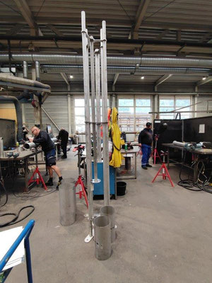 Antorcha - quemador  para biogas - Aqualimpia Engineering e.K.