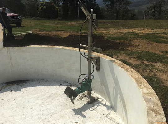 Agitadores para biodigestores - biogas 
