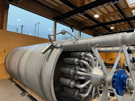 Antorcha - quemador  para biogas - Aqualimpia Engineering e.K.