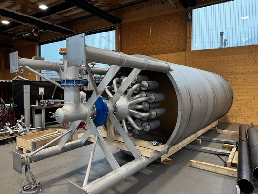 Antorcha - quemador  para biogas - Aqualimpia Engineering e.K.
