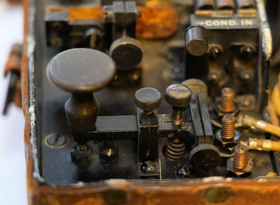 Morse key. Service buzzer Signal Corps U.S. Army Model 1914.