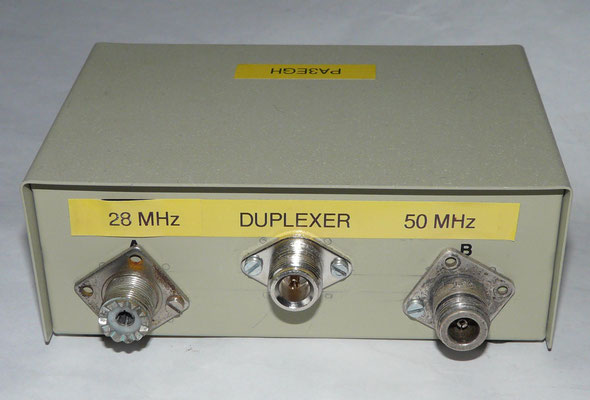 6 en 10 meter Duplexer