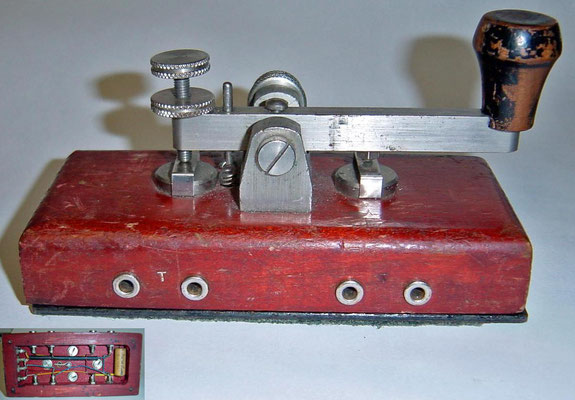 Swiss - Army training key. Made by ZAG & Knobel. Circa 1930