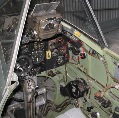 Switchbox Identification Type B. Spitfire cockpit.