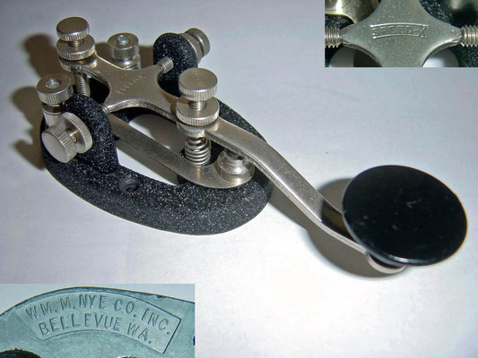 Speed-X Key Made by WM.M.Nye Co.ing Bellevue.