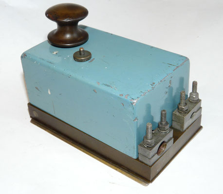 British Morse Telegraph Key .  Admy. Patt. 65485 (Navy) Serial No STR. 62 