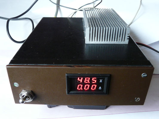 70MHZ 150 Watt RF PA.  Made in old cb box