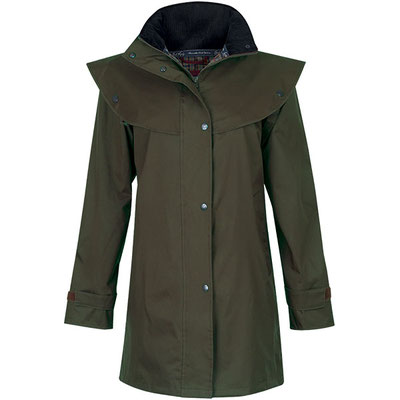 Manteau de pluie court Costwold - Olive