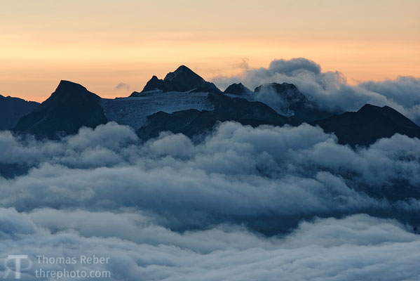 Switzerland, view from the Eggishorn