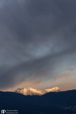 Switzerland, peaks from Lugano