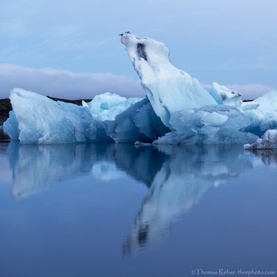 Iceland, Jökulsárlón, Glacier lagoon