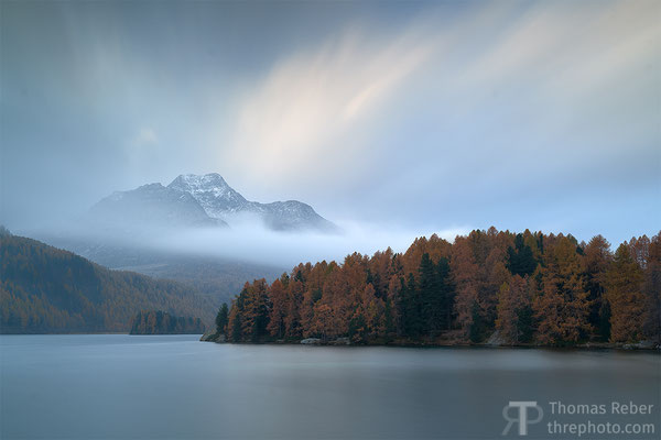 Switzerland, Silsersee, long exposure 