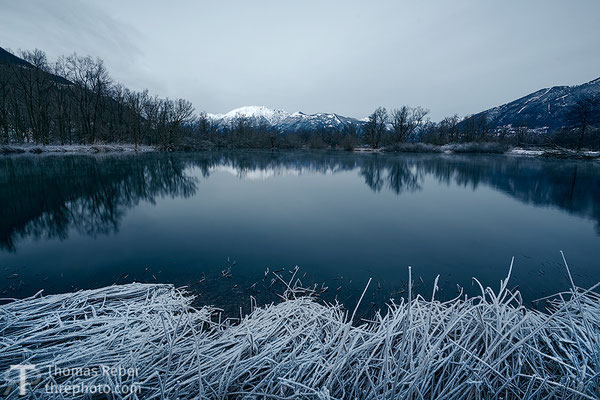 Switzerland, Bolle di Magadino, Frozen