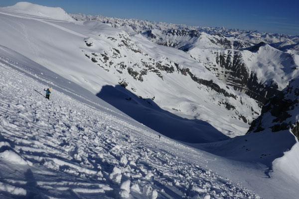 aber auch feinere Steigungen wechselten sich ab