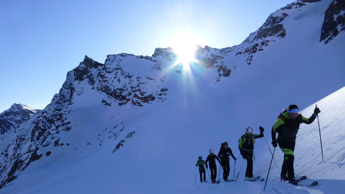 Schnee- und Wetterbedingungen hervorragend