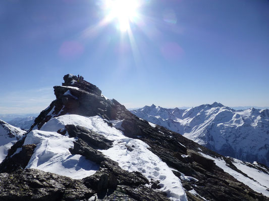 Der Ausblick gigantisch