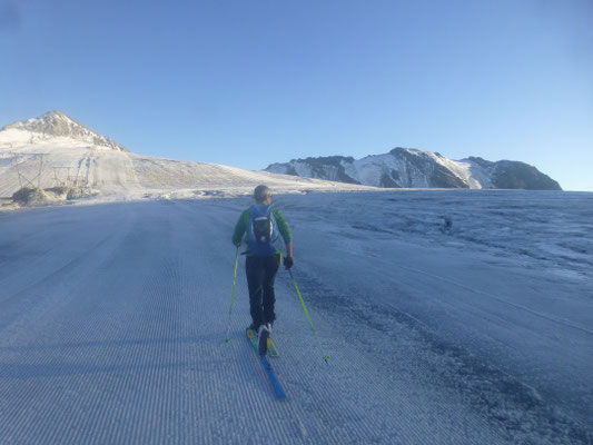 Hoffentlich kommt der gemeldete Schnee am Montag