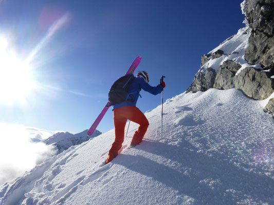 Winter- Skitourgefühle kamen auf