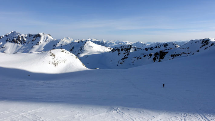das Gletscherbecken des Piz Sesvenna