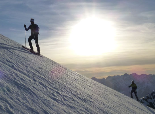 Die Schneebedingungen hätten nicht besser sein können, ebenso das Wetter