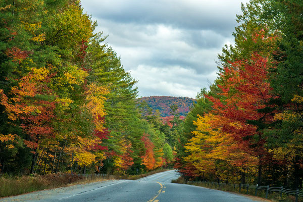 Sur la route du retour par Tupper Lake Crédit Photo @Laëtitia