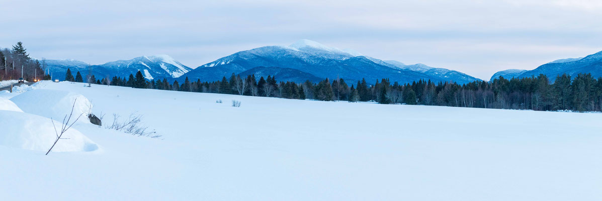 Dernier coup d'oeil à Mount Marcy, Adirondacks, NY