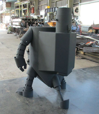 製品紹介 - ロボット型薪ストーブ製作所