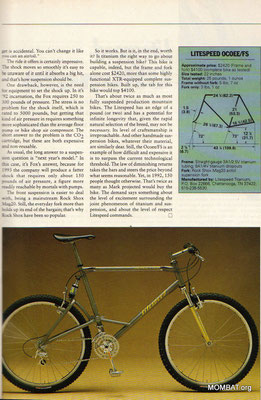 Litespeed - oldschoolracing.ch - vintage Mountainbikes race Litespeed - oldschoolracing.ch - vintage Mountainbikes race