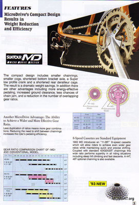 SR Suntour XC Pro Microdrive PowerFLO 8 speed cassette NOS RETRO VINTAGE 