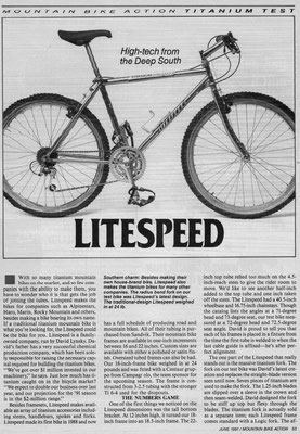 Litespeed - oldschoolracing.ch - vintage Mountainbikes race Litespeed - oldschoolracing.ch - vintage Mountainbikes race