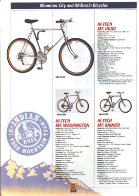 Ross oldschoolracing.ch vintage Mountainbikes race ready