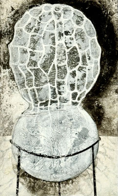 Hybrid fungus, 2024, 65 x 40 cm (Montepulciano)