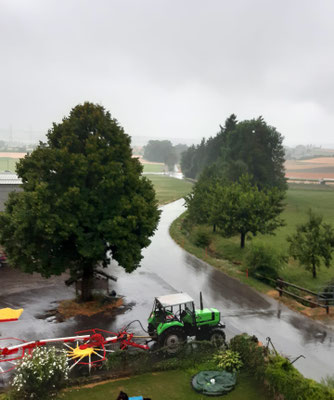 Regen im Juli