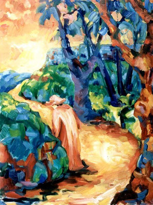 Der Wanderer | Öl auf Leinwand | 2000 | 70x90cm