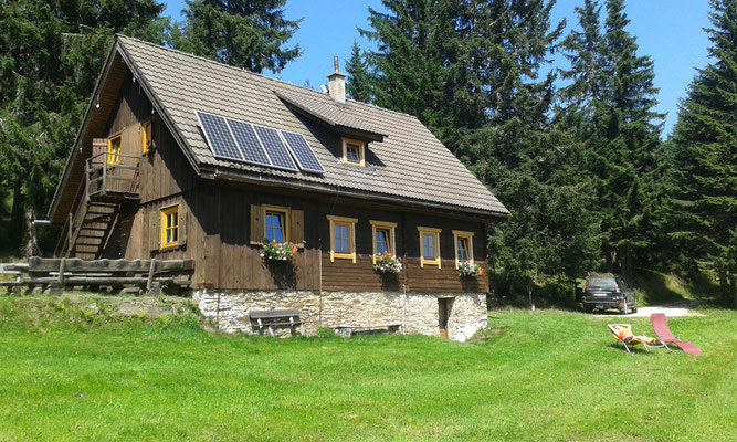 Grosshinterbergerhütte im Spätsommer