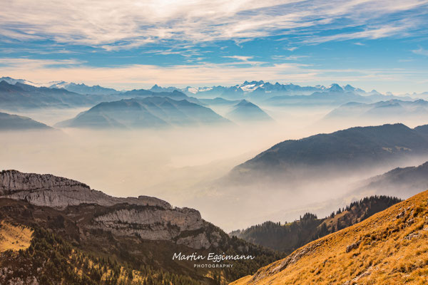 Switzerland - Pilatus with Bernese Alps