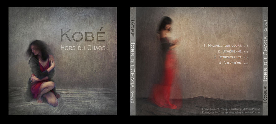 Jacquette CD pour Kobé - Opus2