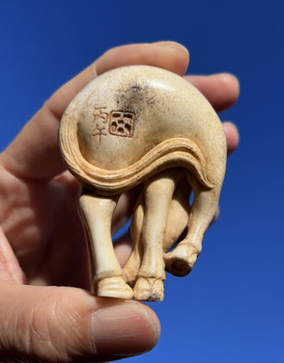 Horse Netsuke