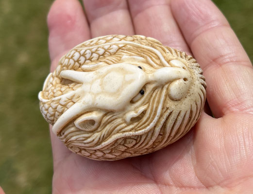 Dragon Netsuke